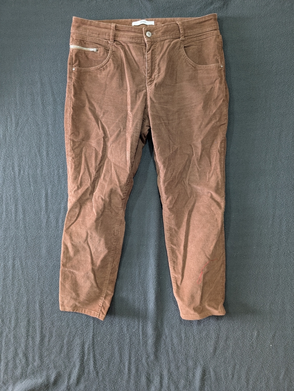 Brax Brown Corduroy Pants - Men's Size 34x32